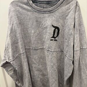 NWT Disneyland Spirit Shirt Garmet Dyed Grey